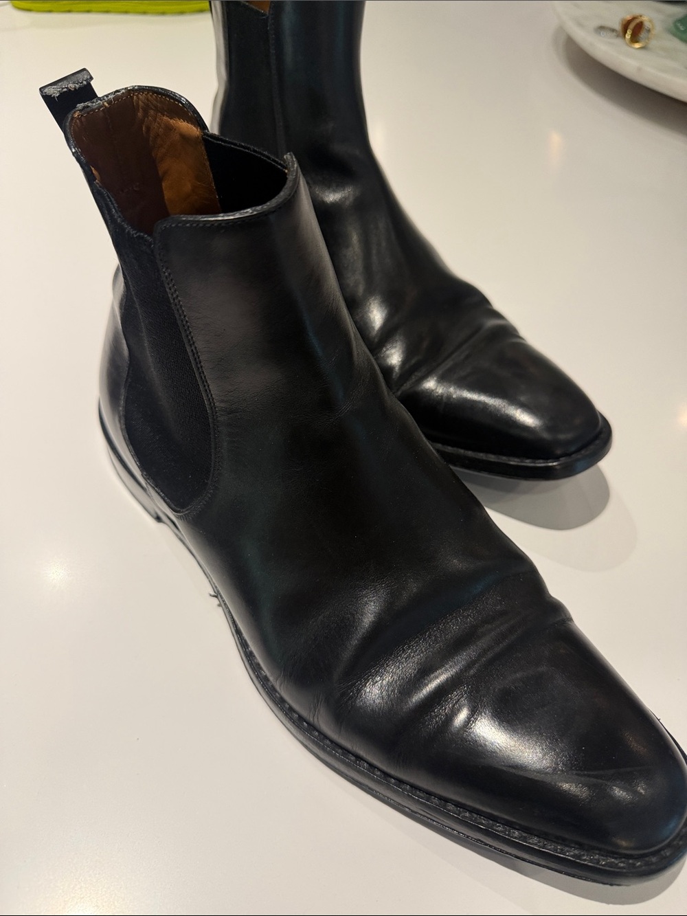 Givenchy Men's Black Leather Chelsea Boots